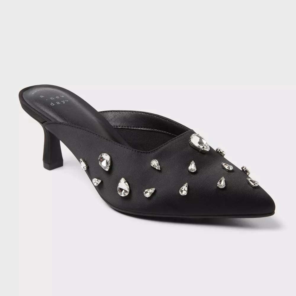 Women's Heels by A New Day Katia Black Size 8 New With Tags